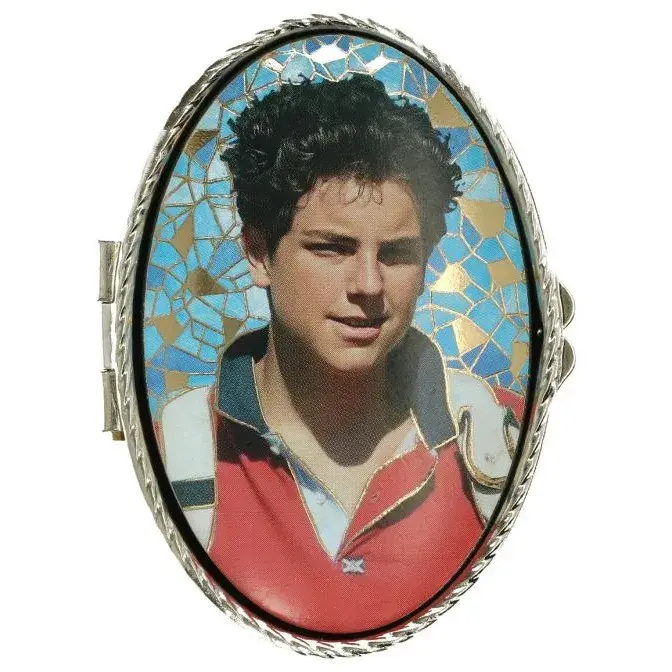 Boîte à Pilules - St Carlo Acutis Mosaique Ov 70 X 45 mm