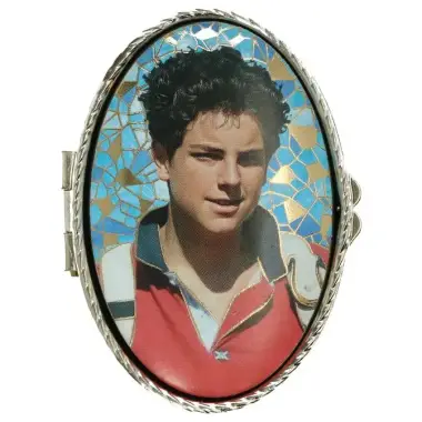 Boîte à Pilules - St Carlo Acutis Mosaique Ov 70 X 45 mm