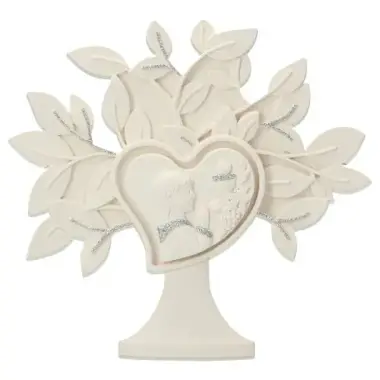 Souvenir de communion arbre de vie + communiant 15 x 15 cm