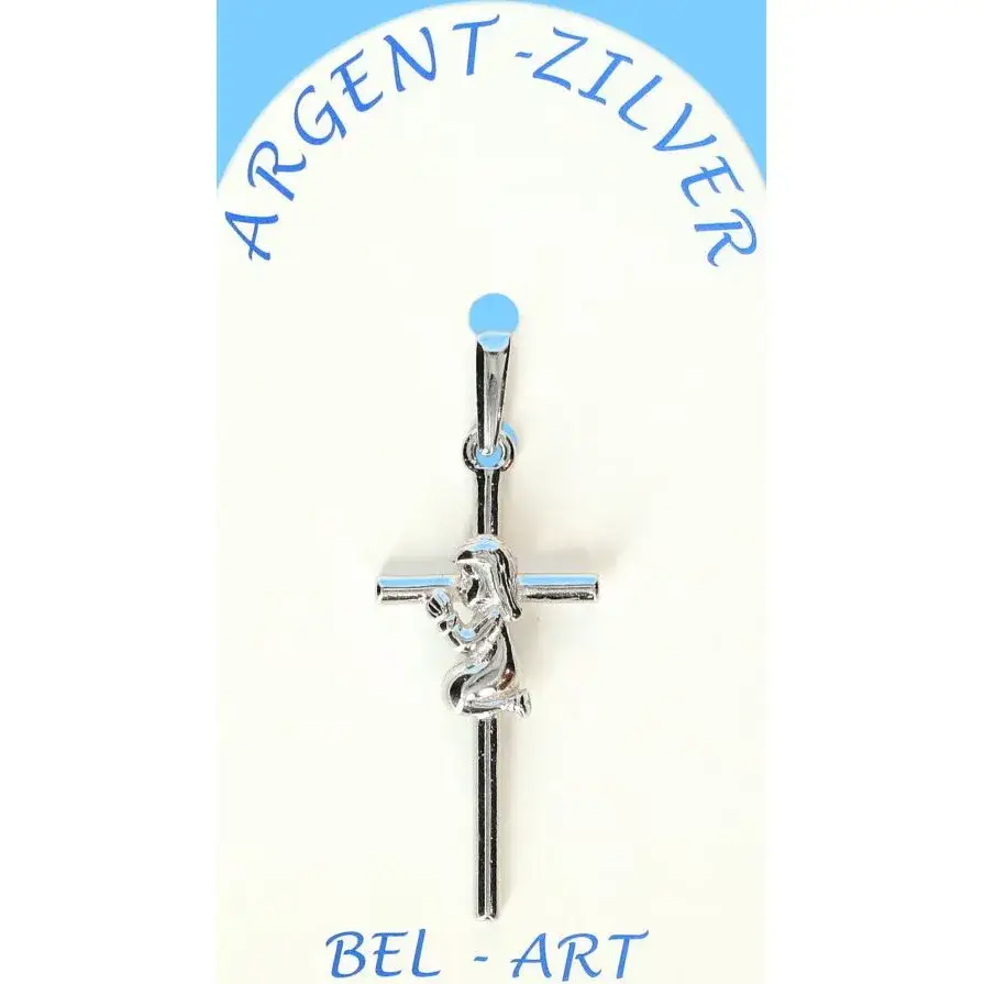 Croix Argent - 25 x 13 mm