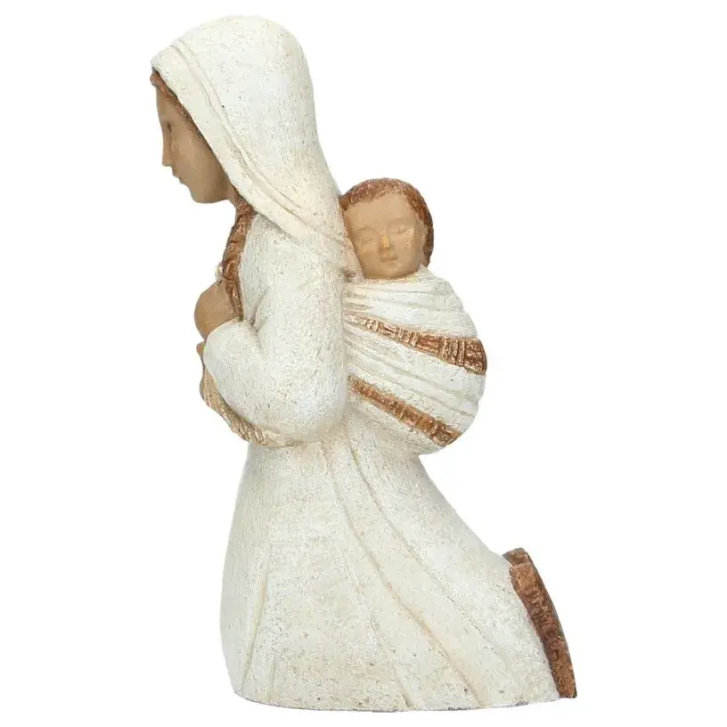 Bergère aux épis - 21,5 cm - blanche