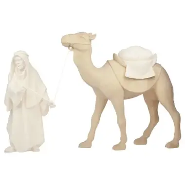 Camel for nativity figurines of 16 cm Natural