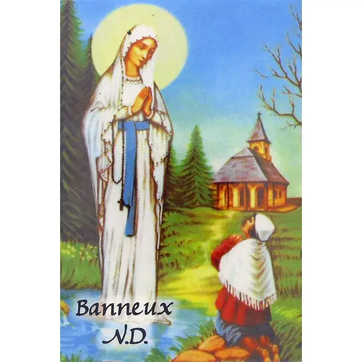 Plaque Magnetique Apparition Banneux N.D.