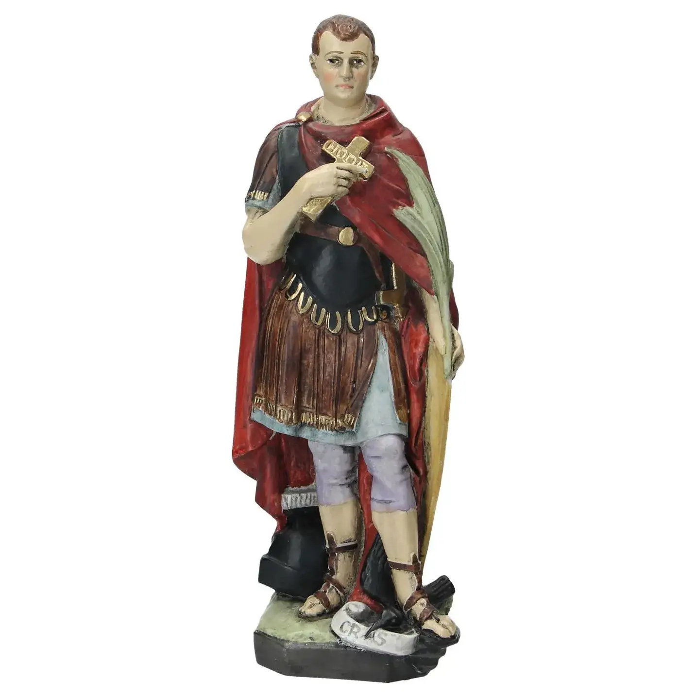 St Expedit 30 Cm style French stone