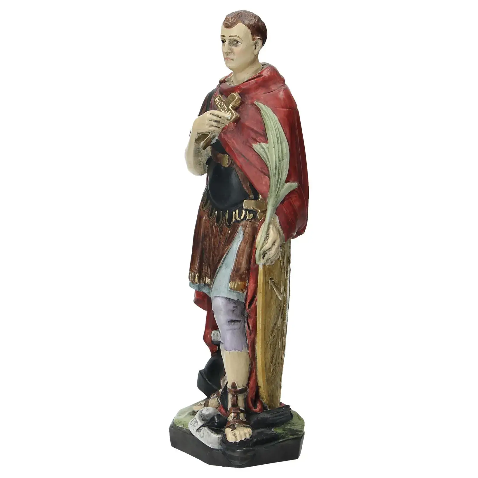 St Expedit 30 Cm style French stone