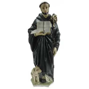 St Bernard 45 cm style French stone