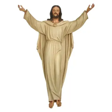 Christ Ressuscité - 58 cm - Couleurs
