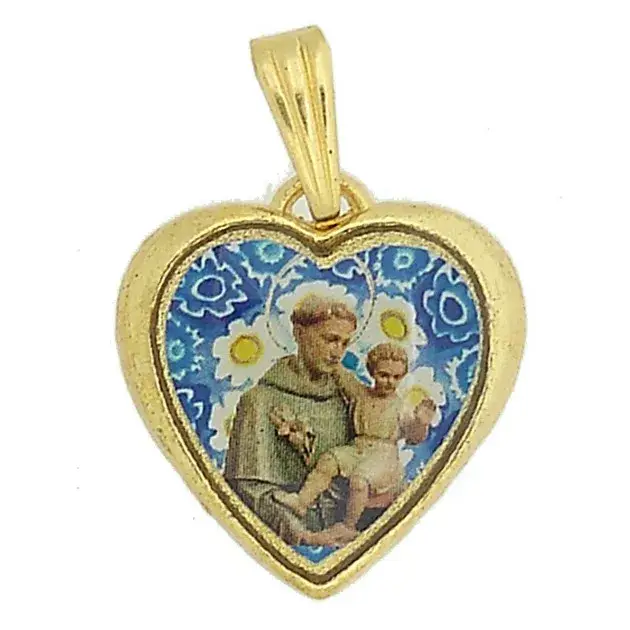 Médaille 18 mm - St Antoine - Métal Doré