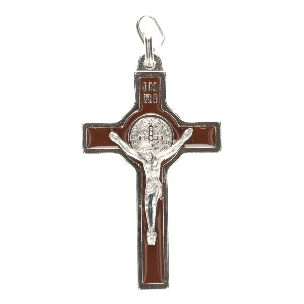 Cross St Benedict 50 mm Brown