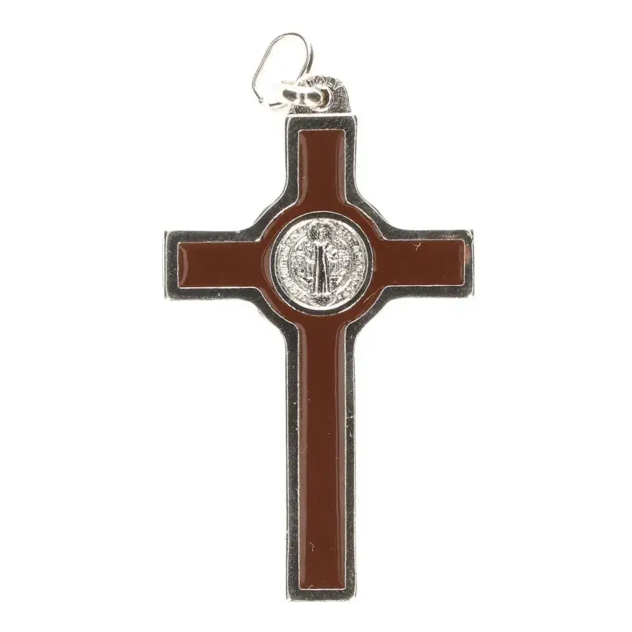 Cross St Benedict 50 mm Brown