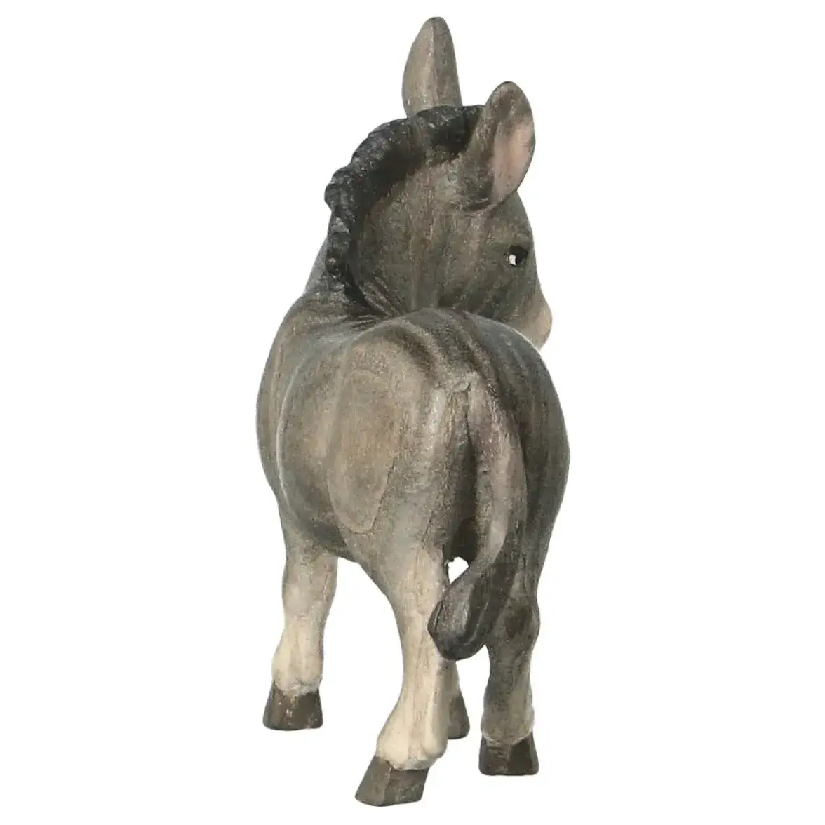 Ezel : Houtsnijwerk kerststal Pema 12 cm