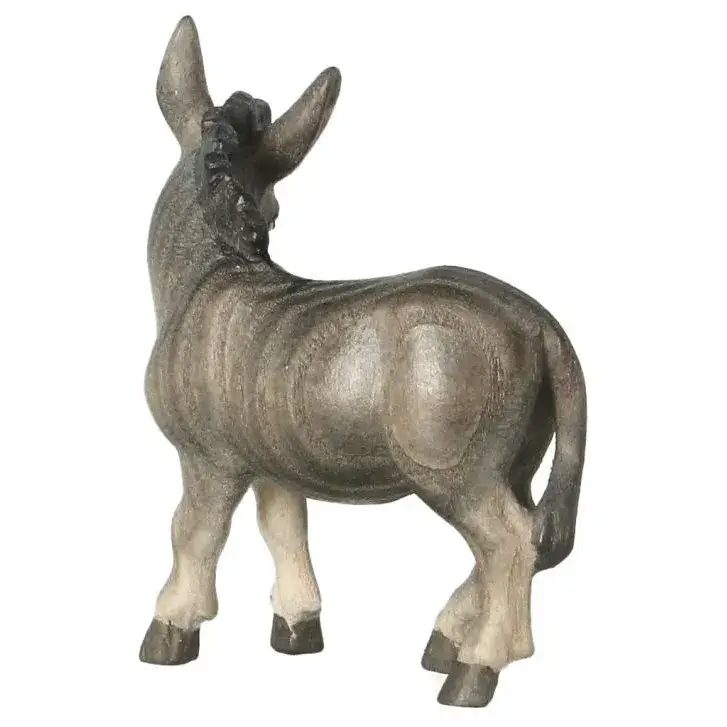 Ezel : Houtsnijwerk kerststal Pema 12 cm