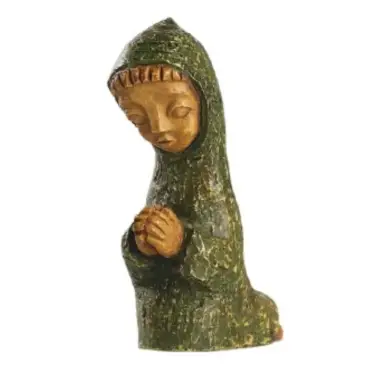 Berger ravi (à genoux) - 10 cm - Couleurs