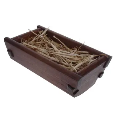 Mangeoire pour Enfant/Vierge paysanne - Lg17 cm