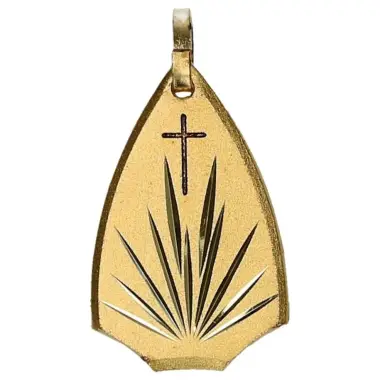 Medaille 23 X 15 mm - Metaal Verguld