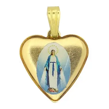 Médaille 18 mm - Miraculeuse - Métal doré