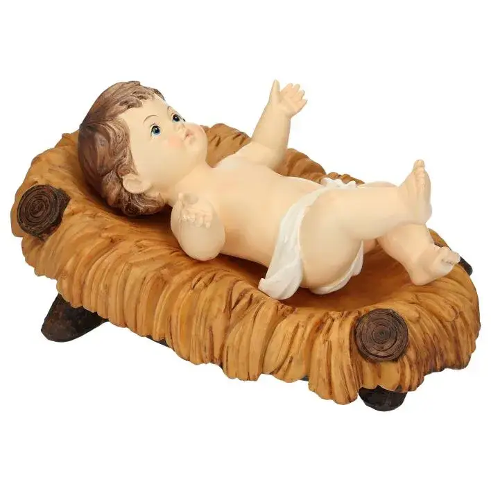 Kindje Jezus 24 Cm + Wieg