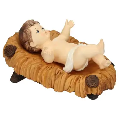 Infant Jesus Cradle Cm 24
