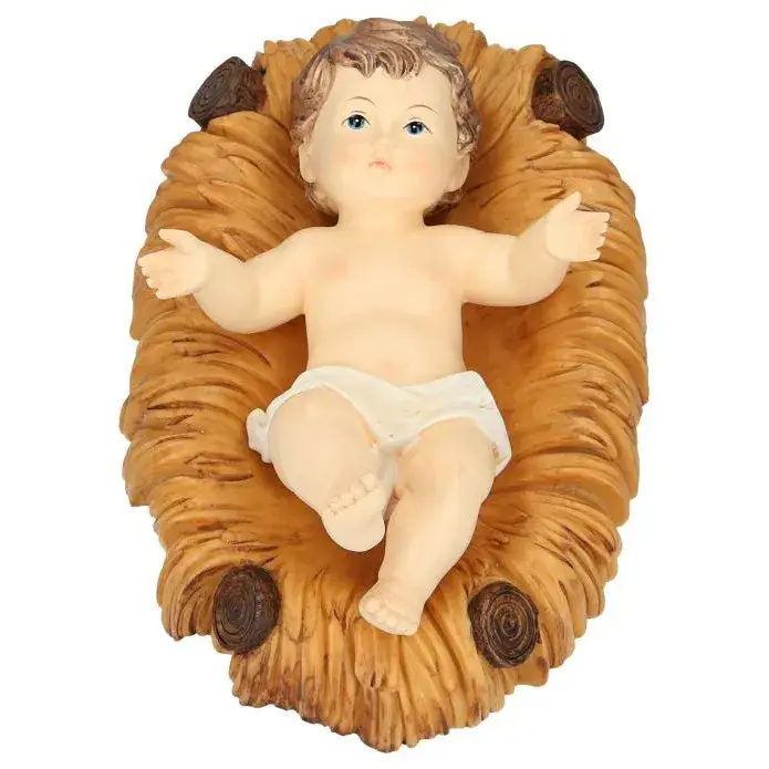 Kindje Jezus 24 Cm + Wieg