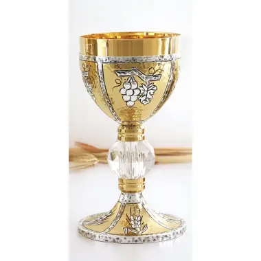 Calyx H 19 cm diam Ouv. 10 Cm two tone