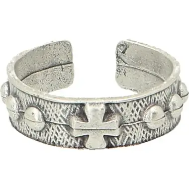 Bague-Dizainier Diam ajustable 15 mm Largeur 5 mm Métal Argenté