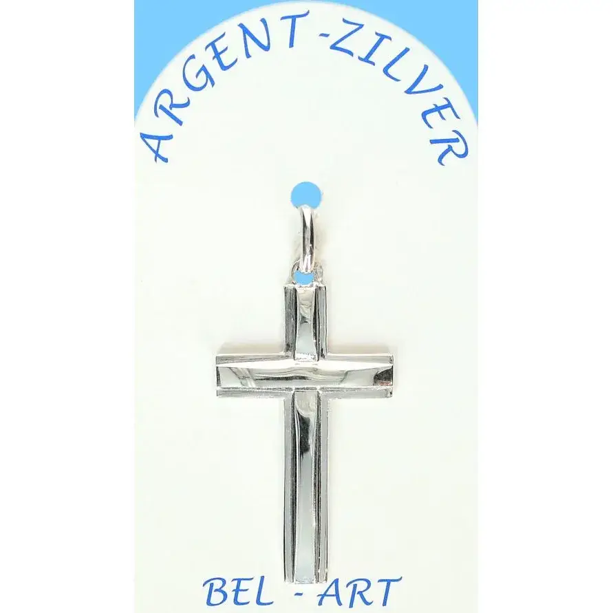 Croix Argent 30 x 17 mm