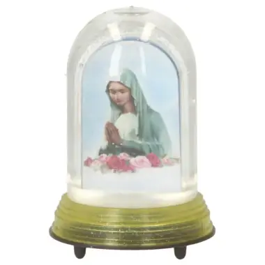 Boule de neige 10 cm Vierge / Appar. Banneux