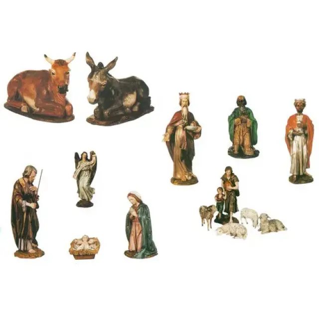 Kerststal 50 Cm 14 Beelden
