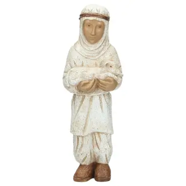 Berger à l'agneau - 31 cm - blanc