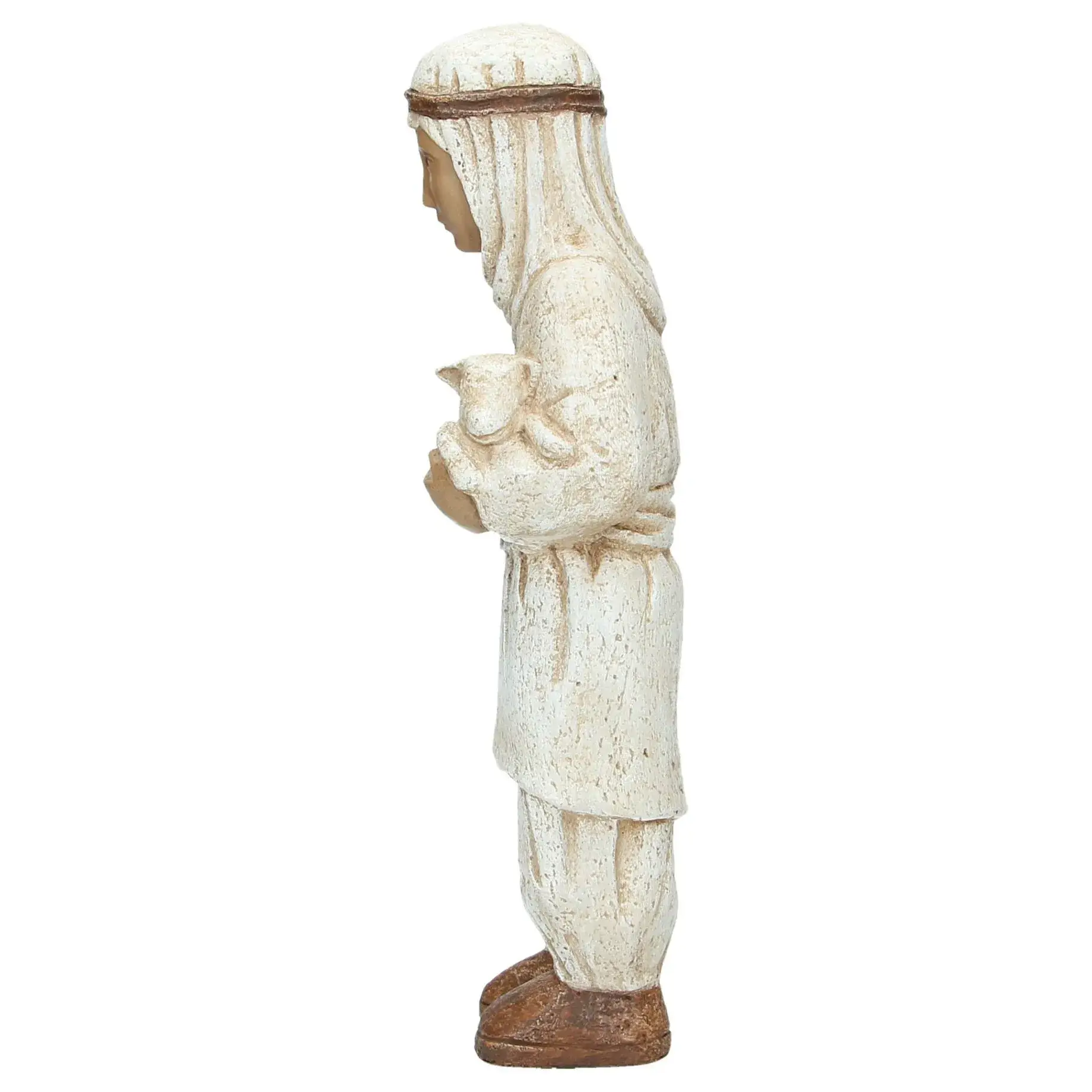 Berger à l'agneau - 31 cm - blanc