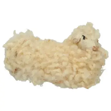 Neapolitan Santon 12 Cm Sheep sleeping with wool