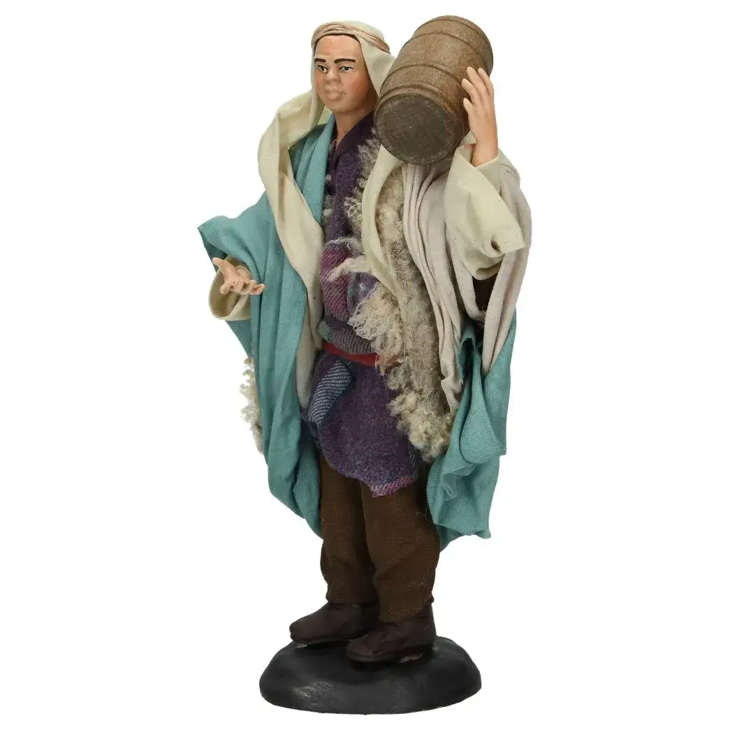 Neapolitan Santon 22 Cm Man With barrel