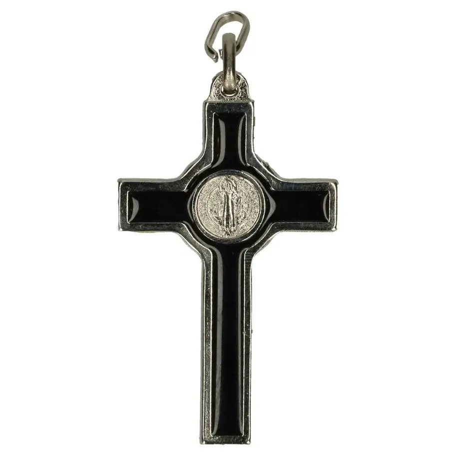 Cross St Benedict 50 mm Black