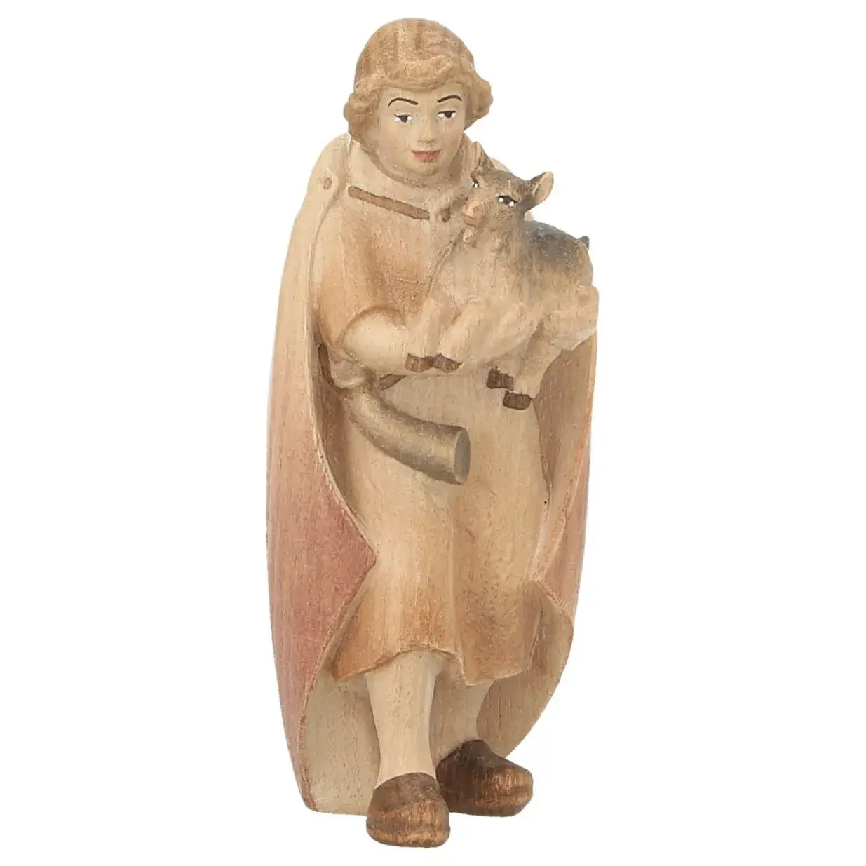 Berger : crèche de Noël en bois Pema 12 cm