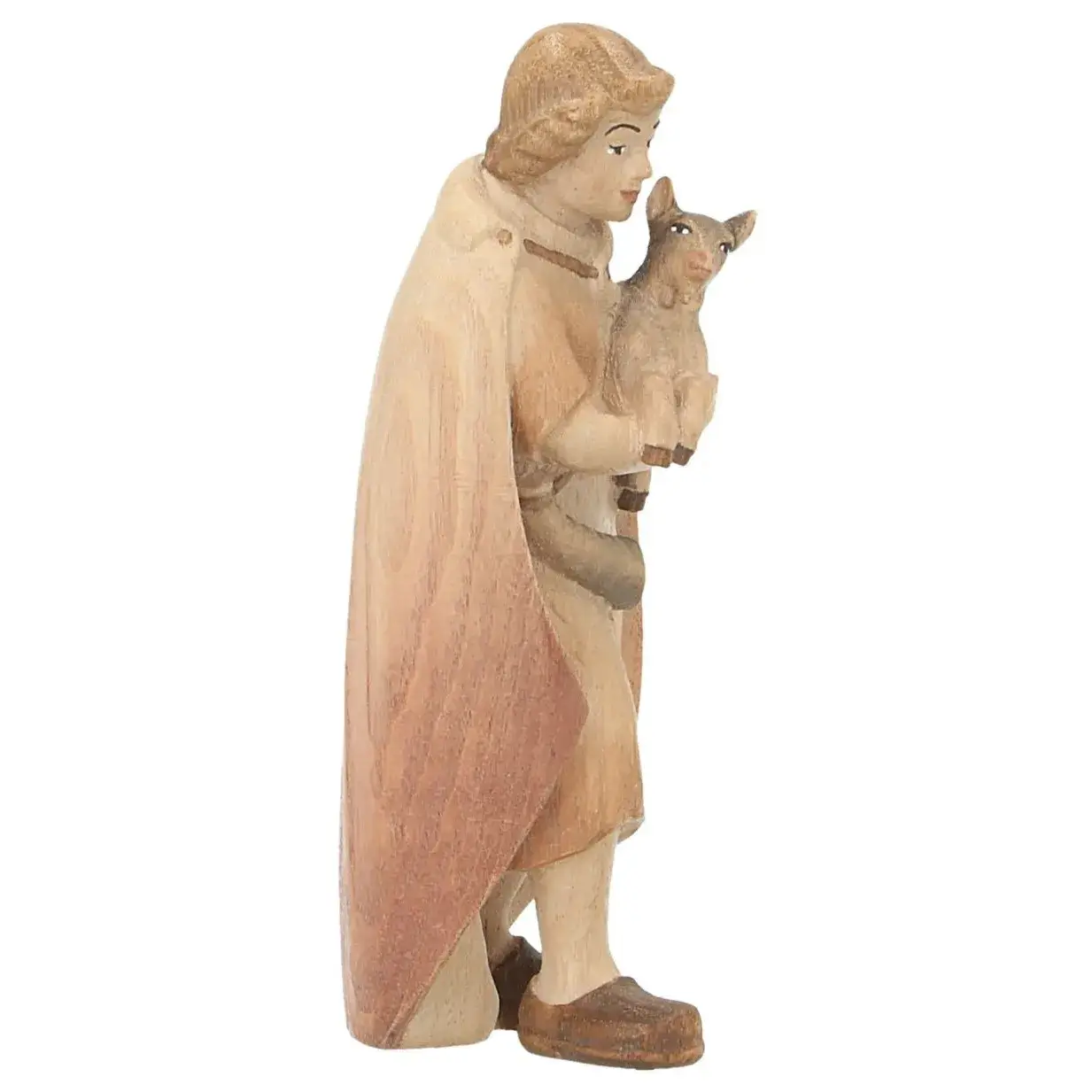 Berger : crèche de Noël en bois Pema 12 cm