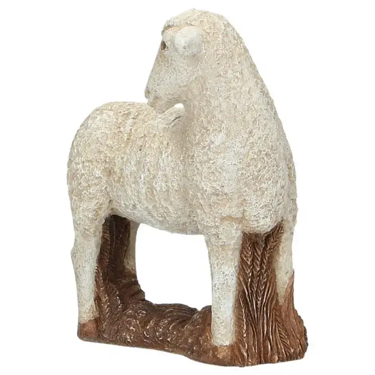 Brebis Mère - 18 cm - Blanc
