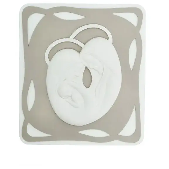 Modern beige Heilige Familie Kader 40 x 45 cm