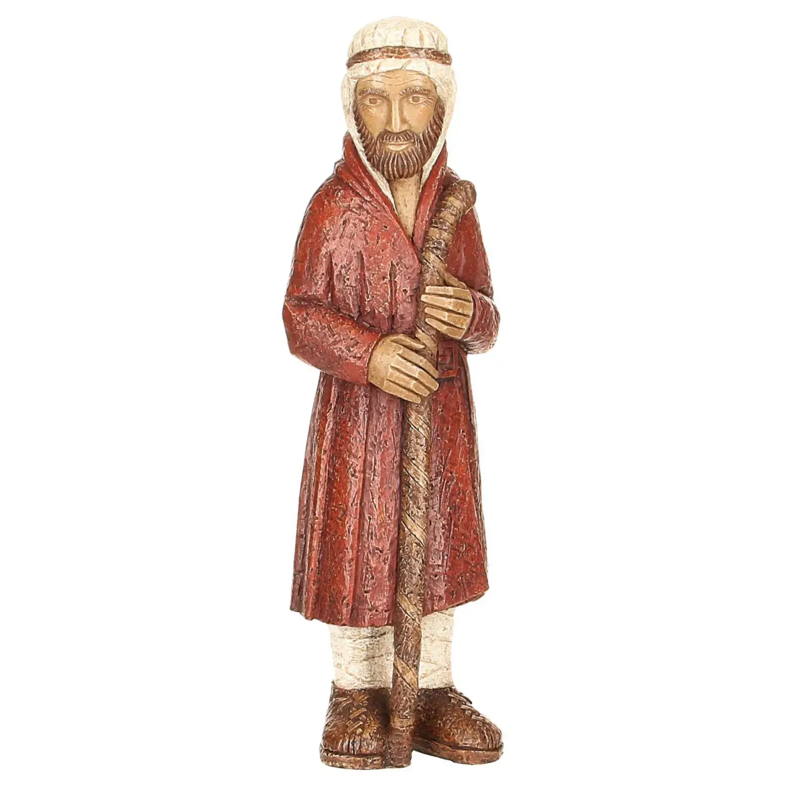 Berger debout - 44 cm - Brun-rouge