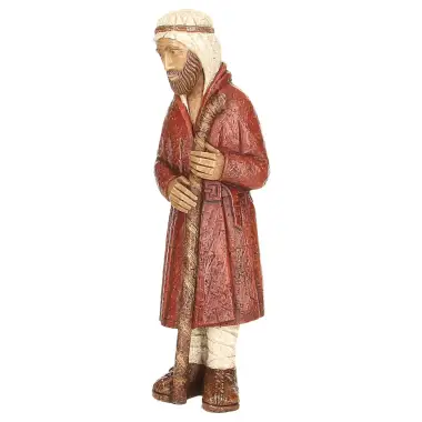 Berger debout - 44 cm - Brun-rouge