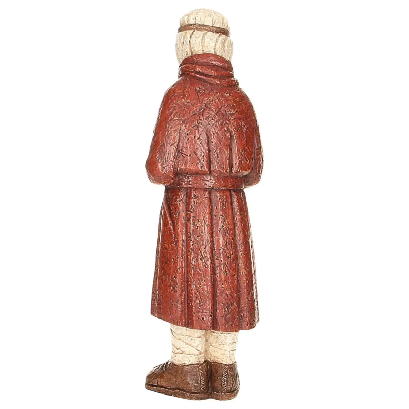 Berger debout - 44 cm - Brun-rouge