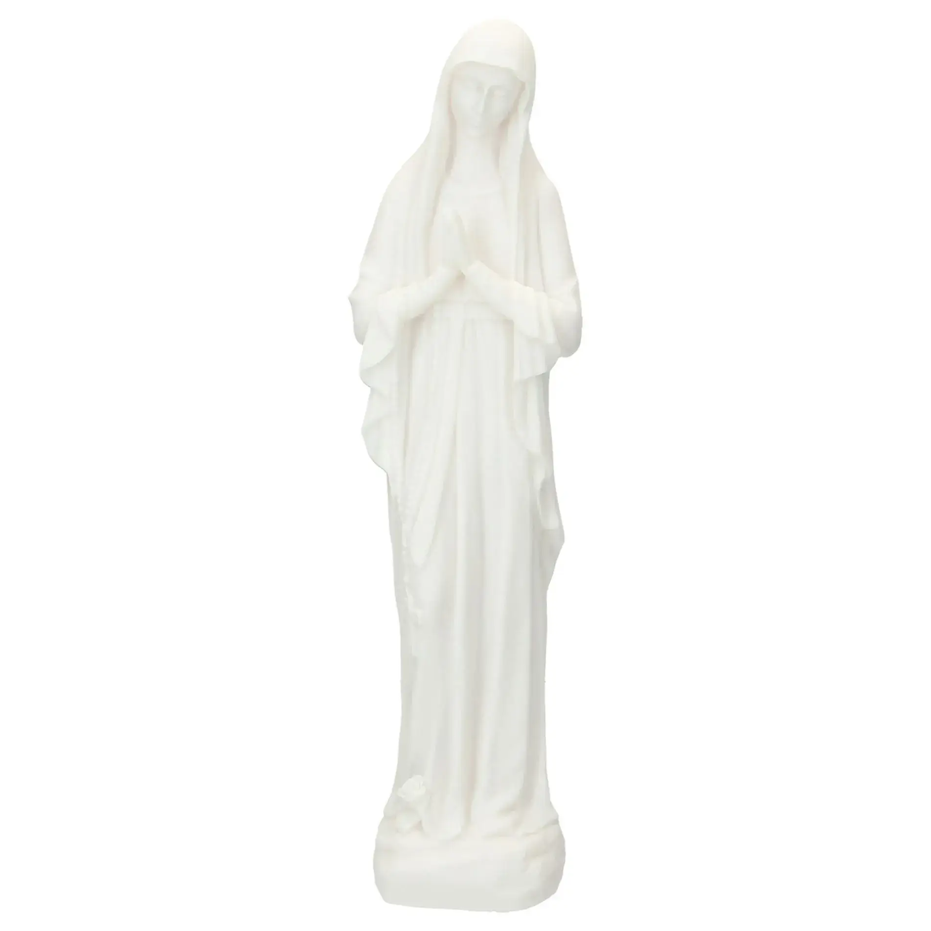 Statue 40 cm - Albâtre - N.D. de Banneux