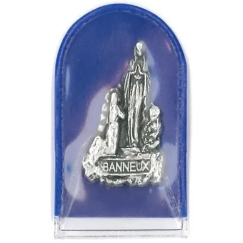 Etui Plastique App Banneux - Plaque Métal - 2.5 cm