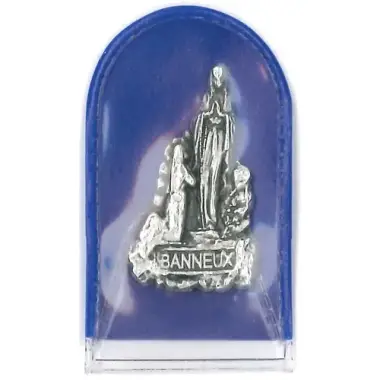 Etui Plastique App Banneux - Plaque Métal - 2.5 cm