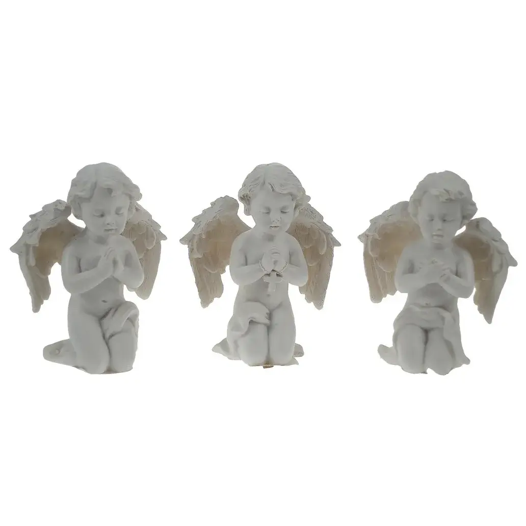 Engel biddend 7 cm - 3 / set - 6 / doos