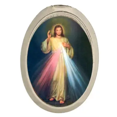 Méd. Aimantée - Christ Miséricordieux