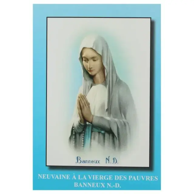 Livre Neuvaine à la Vierge des Pauvres