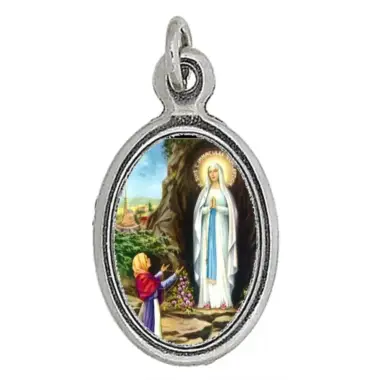 Medaille 25 mm Ov - Lourdes Verschijning
