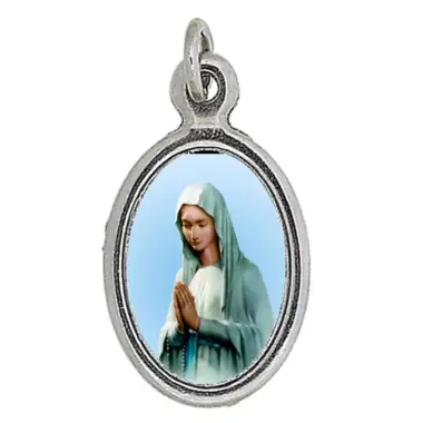 Médaille 25 mm Ov - Vierge Priante