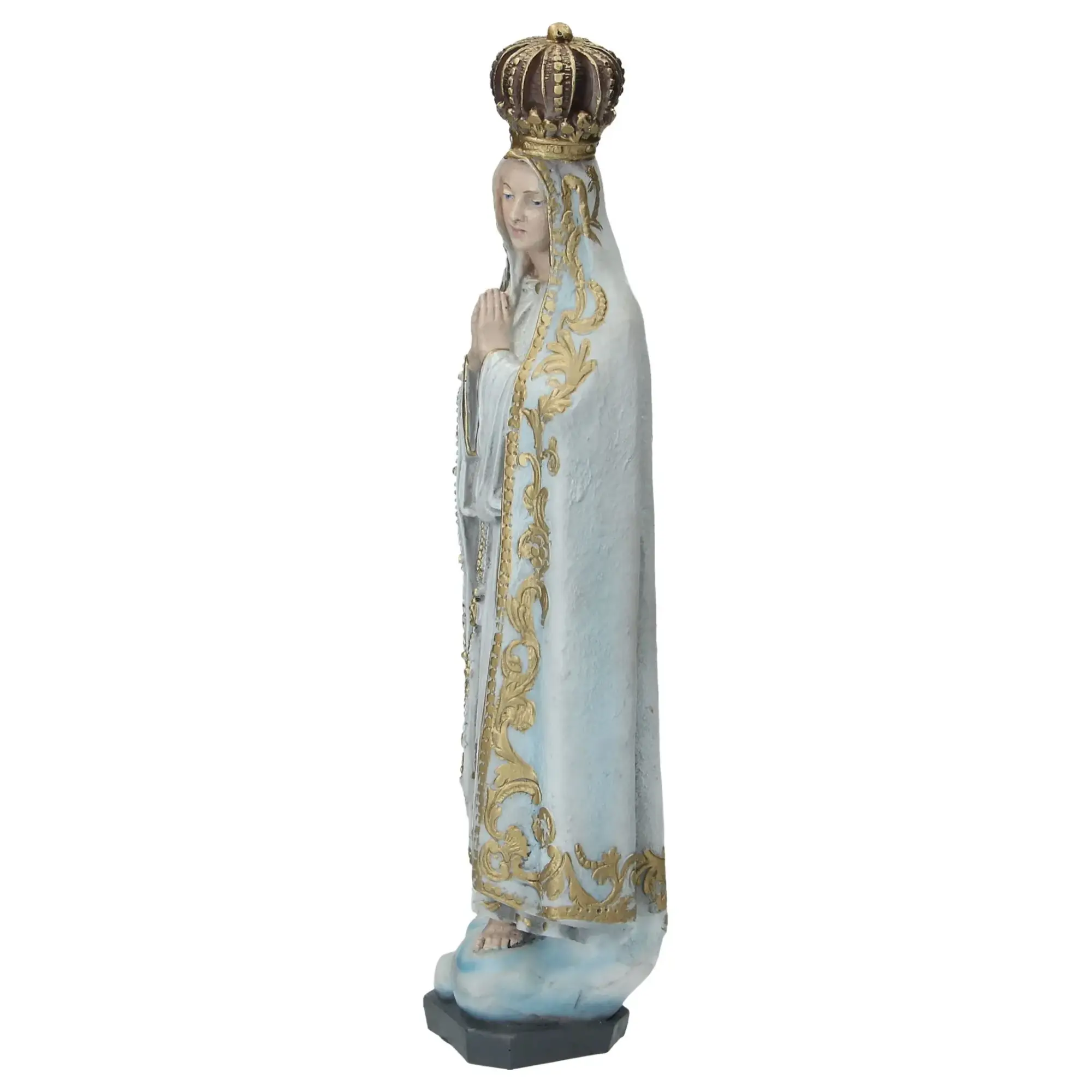 Our Lady of Fatima 30 cm style French stone
