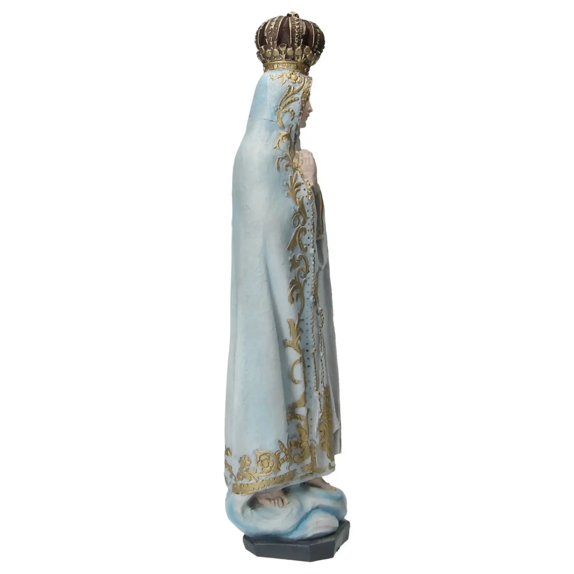 Our Lady of Fatima 30 cm style French stone